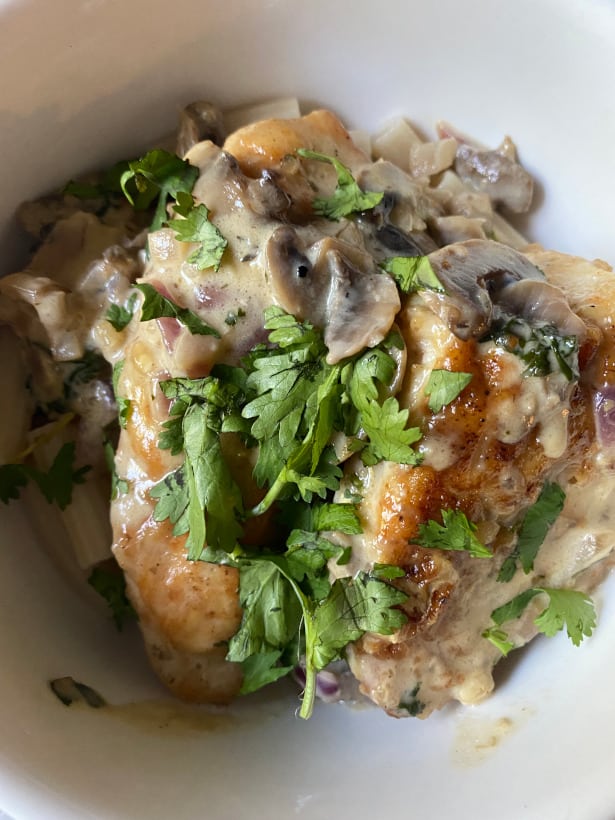 Creamy Chicken Marsala